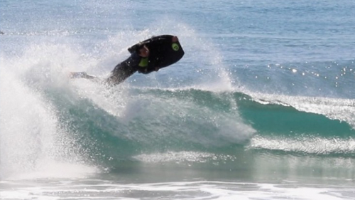 bodyboard action